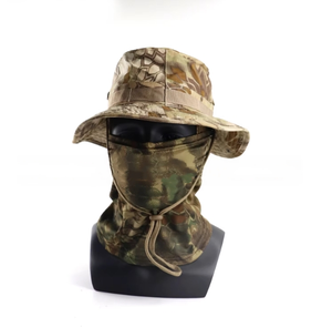 Chapeaux de soleil d'été Protection UV Outdoor Hunting Fishing Cap for Men Women Hiking Camping Visor Bucket Hat Neck Flap Fisherman Hat - Product Image 2