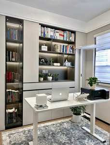 Meubles de bureau haut de gamme, bibliothèque sur mesure, étagère de présentation - Product Image 5