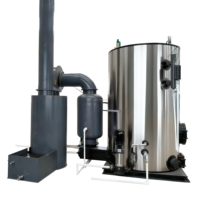 Chaudière industrielle à vapeur de biomasse bois, style vertical, pour la cuisson du fromage Kashkaval, à bois, chaudière tubulaire pyroélectrique