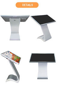 Centre commercial 32/43/49/<span class=keywords><strong>55</strong></span>/65 pouces, kiosque à écran tactile numérique tout-en-un avec base <span class=keywords><strong>K</strong></span> pour supermarché - Product Image 5