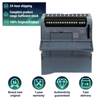 Controlador Lógico Programable Siemens 100% Original Nuevo SIMATIC S7-1200 Compacto a Prueba de Fallos CPU 1212FC DC/DC/DC 6ES7212-1AF40-0XB0