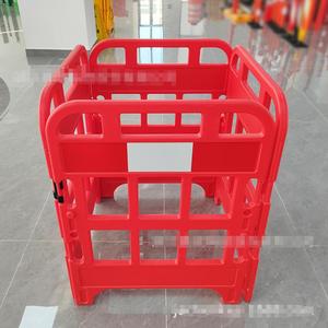 Clôture de sécurité de haute qualité, amovible, extensible, pour la construction routière, clôture de sécurité routière en plastique, barrières pliables - Product Image 6