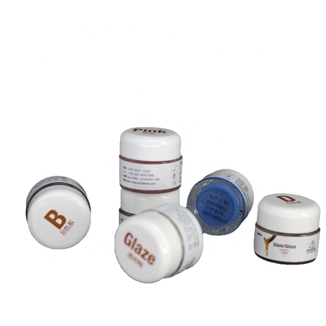 easy operation Stain and glazing paste for dental false teeth