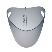 Seau à glace ovale en acrylique pour champagne, vin, vodka, whisky, bière – 4L et 8L – Idéal pour bars, KTV et fêtes – Vente en gros