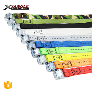 Mới Đầy Màu Sắc 1 Inch 250kgs Xe Máy Tốt Nhất Tie Xuống Dây Đai Cam Khóa Có Thể Điều Chỉnh Tie Thăng Trầm Hàng Hóa Lashing Dây Đeo - Product Image 5