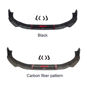 Kits de carrocería de coche, divisor de labios de parachoques delantero negro brillante para <span class=keywords><strong>Audi</strong></span> A5 <span class=keywords><strong>RS5</strong></span> B8.5 B9 2020 2021 <span class=keywords><strong>2022</strong></span> - Product Image 4
