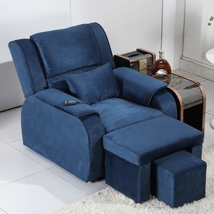 เก้าอี้นวดไฟฟ้าปรับเอนพร้อมที่วางเท้าสำหรับสปาและร้านทำเล็บ - Product Image 3