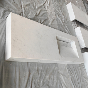 Losas de Mármol Blanco Elba, Modernas y Ecológicas, para Venta al por Mayor, Ideales para Villas, Paredes Elegantes, Escaleras, Vestíbulos de Hoteles, Baños, Escritorios de Oficina y Cocinas - Product Image 5