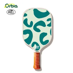 Orbia运动定制握把手柄轻质泡菜桨USAPA认可的玻璃纤维泡菜桨初学者
