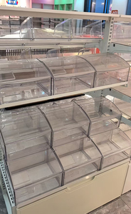 Caja de plástico de conservación transparente de comida <span class=keywords><strong>china</strong></span> para alimentos secos para aperitivos Kraft con tapa - Product Image 5
