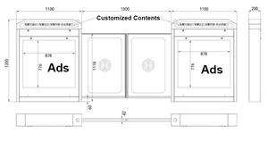 Portes automatiques d'écran de plate-forme de porte piétonnière intelligente de barrière PEDs pour des tourniquets d'accès de sécurité de métro de gare - Product Image 6