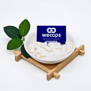 Wecaps Maßgefertigte Rinder-Hartgelatine Leere Kapseln Leere Gelatinekapseln 1 Größe Kapselhüllen - Product Image 1