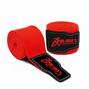 Bandages de mains en silicone semi-élastiques à 180 degrés pour adultes, rouge pour MMA et boxe, sports d'extérieur, pour la boxe et les arts martiaux - Product Image 1