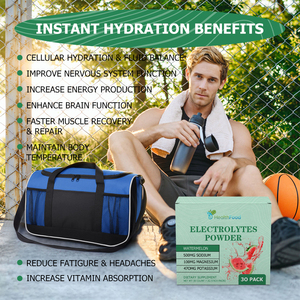 Factory Direct <b>Electrolytes</b> <b>Powder</b> with Total Carbohydrate Cellular Hydration Fluid Balance Increase Energy Production <b>Powder</b> - Product Image 6