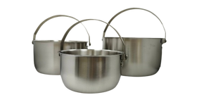 Cookware Vendors Wholesale Stainless Steel Cookware Kitchenware Stew <b>Pot</b> Set (6 Sets/Carton) Wholesale With Affordable Price - Product Image 4