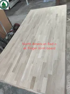 Bohao Tablero de madera de roble rojo de alta calidad y grado AB/AA Venta de fábrica con espesor personalizable (1220x2440x1 5/20/30mm)