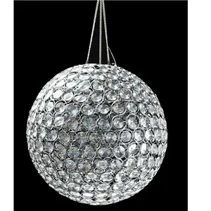 Moderno teto pingente luz Acrílico goblet bola cristal lâmpada sombra lustre sombra