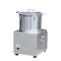 Multifunctionele roestvrijstalen versnipperaar en vulmachine voor groentevlees, knoflook, peper - 550W 220V