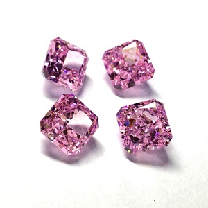 Nghiền Đá Cắt 8a Chất Lượng Mỹ Vật Liệu Ánh Sáng Vàng Hồng Xanh Cubic Zirconia Hình Vuông Đá Quý Lỏng Lẻo - Product Image 4