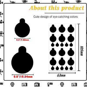 Lens Privacy Cover PVC Self Adhesive <b>Laptop</b> Webcam Shield <b>Stickers</b> <b>For</b> Computer Surveillance Protection - Product Image 2