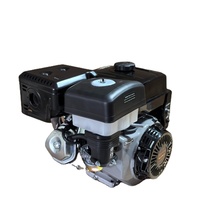 192F 13,5/16PS Benzinmotor - 439cc Luftgekühlter OHV-Motor mit Elektrostart für Pumpen, Bodenfräsen & Baumaschinen
