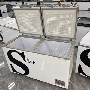 Sử dụng ngang đầu mở thứ hai tay sâu ngực hai cửa tủ lạnh và tủ đông 150L-80 độ C: Dọc 950L - Product Image 2