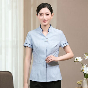 Uniforme de personal de limpieza, uniforme de personal de limpieza de Hotel, uniforme de camarero personalizado, ropa de camarera - Product Image 5