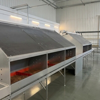 Nichoirs à poules avec système de récupération des œufs, équipement d'élevage avicole, pour ferme avicole, à vendre
