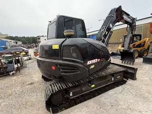 Excavadoras pequeñas Kubota Black King Kong KX183 y KX185, excavadoras de ocho toneladas de segunda mano, utilizadas para la construcción municipal. - Product Image 4