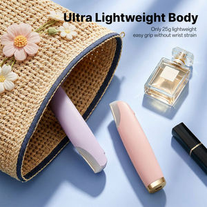Outil de dermaplaning rechargeable pour femmes, <span class=keywords><strong>rasoir</strong></span> de dermaplaning pour le <span class=keywords><strong>visage</strong></span> - Product Image 2