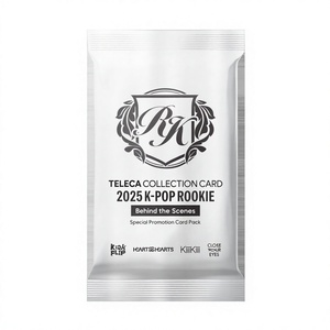 TELECA T2025 K-POP Rookie Telecard Collection Box Full Color Trading Card Set Model T-RO-101 pour la collection en gros - Product Image 1