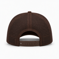 Casquette de camionneur vintage en daim et maille avec patch brodé personnalisé pour les sports de plein air