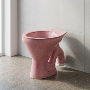 Luxury Floor Mounted Ceramic One Piece Toilet Siphonic Dual Flush European White Water Closet EWC Commode Bowl - Product Image 2
