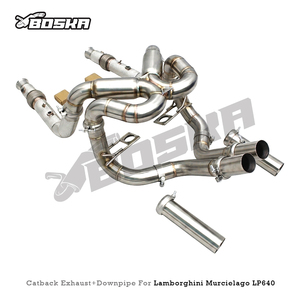 Sistema de <span class=keywords><strong>Escape</strong></span> Catback de Alto Rendimiento OEM para <span class=keywords><strong>Lamborghini</strong></span> Murcielago LP640 V12 6.2 2007-2010, Acero Inoxidable - Product Image 2