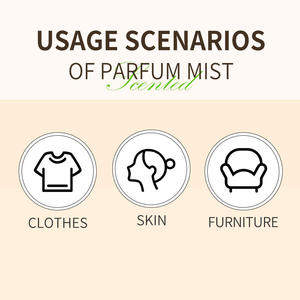 OEM Pure Cocoa Light Perfume Spray Refreshing Scent Long Lasting <b>Body</b> <b>Mist</b> for Women <b>Men</b> Odor Neutralizing Daily Use Wholesale - Product Image 5