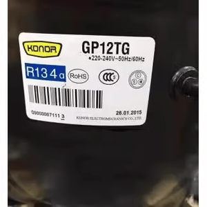Compresseur à piston réfrigérant d'origine <span class=keywords><strong>Konor</strong></span> R134a GQR90AA GPY12AF GP12TG GPY16AF GP12YG GQR80TG pour la réfrigération du réfrigérateur. - Product Image 6