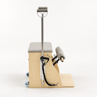 Chaise Wunda de qualité studio en bois massif, équipement de fitness à haute stabilité, ensemble de yoga Pilates pour usage commercial