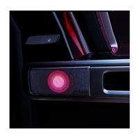 Vente flash - Housse de haut-parleur avec éclairage ambiant 64 couleurs pour G-class W464 G-wagon