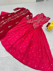 Most Selling Designer Lehenga Choli with <b>Shrug</b> <b>for</b> <b>Women</b> Ethnic Fusion Wear <b>for</b> Wedding Festival Party Available <b>For</b> Sale - Product Image 1