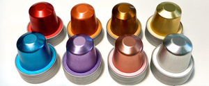 Gobelets <span class=keywords><strong>à</strong></span> <span class=keywords><strong>café</strong></span> <span class=keywords><strong>Nespresso</strong></span> en aluminium vides et compatibles - Product Image 5