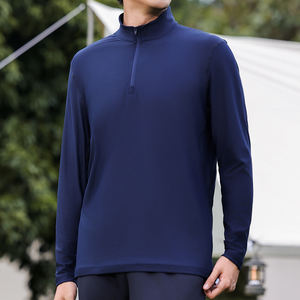 Breathable Soft Touch Mens Long Sleeve Shirt For Running Sessions Crafted With Recycled Materials - Product Image 6
