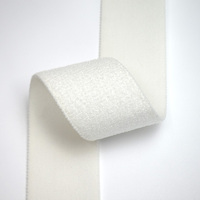 Cintura Jacquard de poliéster de nailon blanco puro de alta calidad para pantalones Boxer Elastic Designer