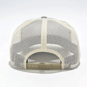 Chapeaux de camionneur vert clair à bord incurvé 5 panneaux Patch personnalisé chapeau de pêche Snapback casquettes de baseball fabriquées au Vietnam - Product Image 3