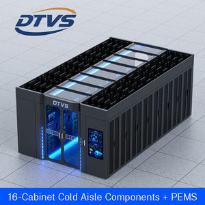 DTVS 19 بوصة مركز بيانات وحدات مسبقة الصنع مغلق اختياري الممر البارد + DEMS وحدات توزيع الطاقة المخزون - Product Image 2
