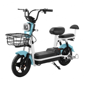 Scooter électrique 14 pouces directement de l'usine avec cadre en acier 48V 350W, vélo électrique portable, batterie 12A, vélo électrique pour adultes - Product Image 4
