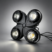 Projecteur COB étanche IP65 400W, 4x100W blanc chaud, DMX512, pour scène extérieure, éclairage d'ambiance pour mariage, concert