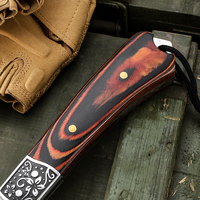 Hache à hachette en acier inoxydable faite à la main professionnelle Camping de chasse pour couper à la main couteau de cuisine utiliser couteau de Camping d'abattage