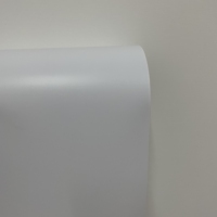 Film rigide de feuille de PVC de diffuseur de lumière blanche résistant aux UV imperméable de 0.3mm pour l'abat-jour