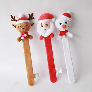 Lindo Papá Noel para Colgar en el Árbol, Oso de Peluche, Malla de Franela, Alce, Muñeco de Nieve, Regalo de Navidad, Alivio del Estrés, Tela Súper Suave - Product Image 5