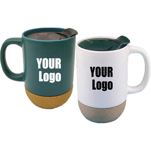 Commercio all'ingrosso 15oz tazza di porcellana di sublimazione con coperchio di stampa su misura in legno smerigliato in ceramica <span class=keywords><strong>fondo</strong></span> di vendita caldo di nuovo la scuola di <span class=keywords><strong>caffè</strong></span>/tè tazze - Product Image 1